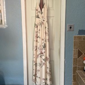Lovely Day Ivory Maxi Dress